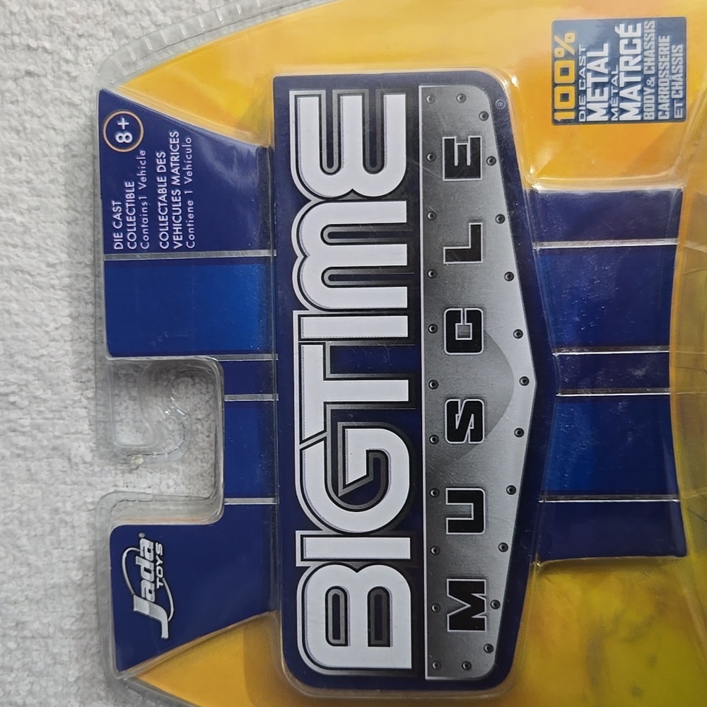 Jada Toys 2007 Bigtime Muscle '95 Chevy Corvette ZR-1 Flames Diecast - Picture 2 of 4